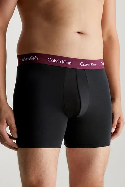Černé boxerky Calvin Klein 3PK pro muže