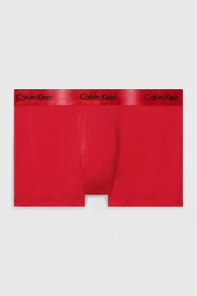 Červené sportovní boxerky Calvin Klein MODERN COTTON