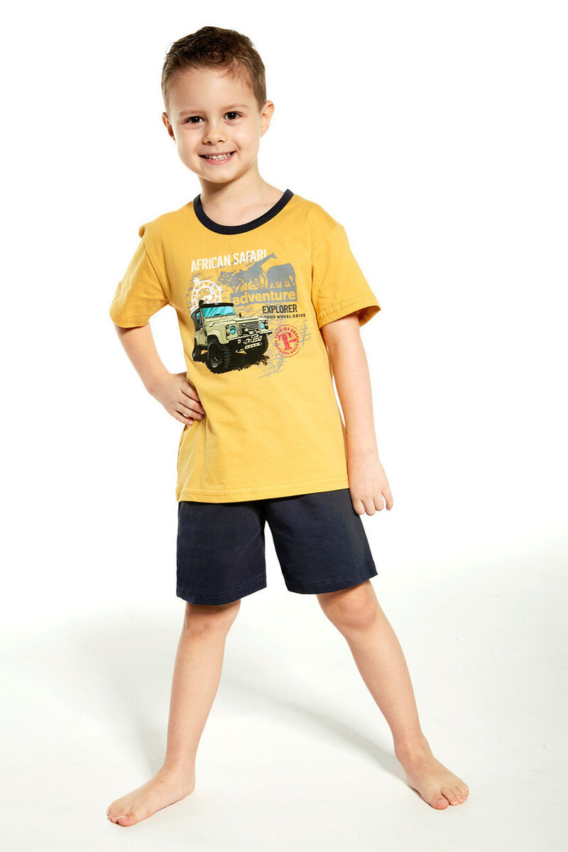Dětské pyžamo BOY KR 430Z SAFARI Cornette, med 128 i170_KD-219-128-000021-106