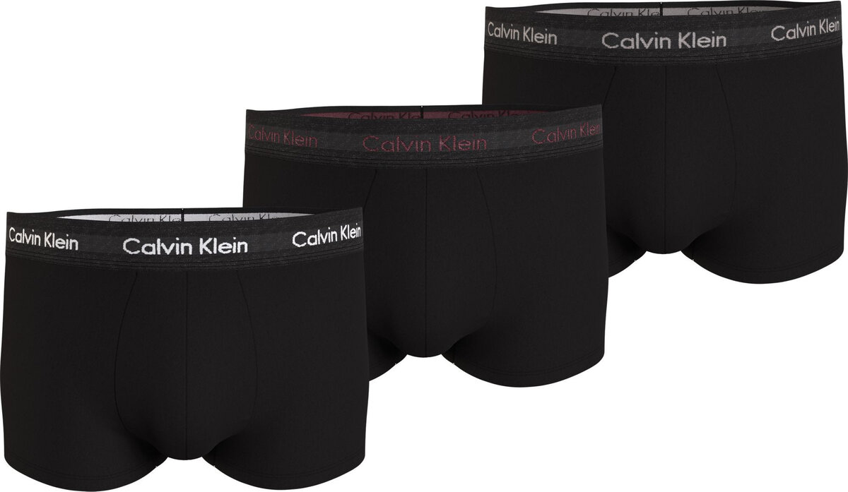 Pánské boxerky 3PK 0000U2664G H55 černé - Calvin Klein (3 ks), S i10_P66328_2:92_