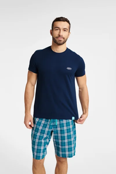 Mužské námořnické pyžamo Modré moře