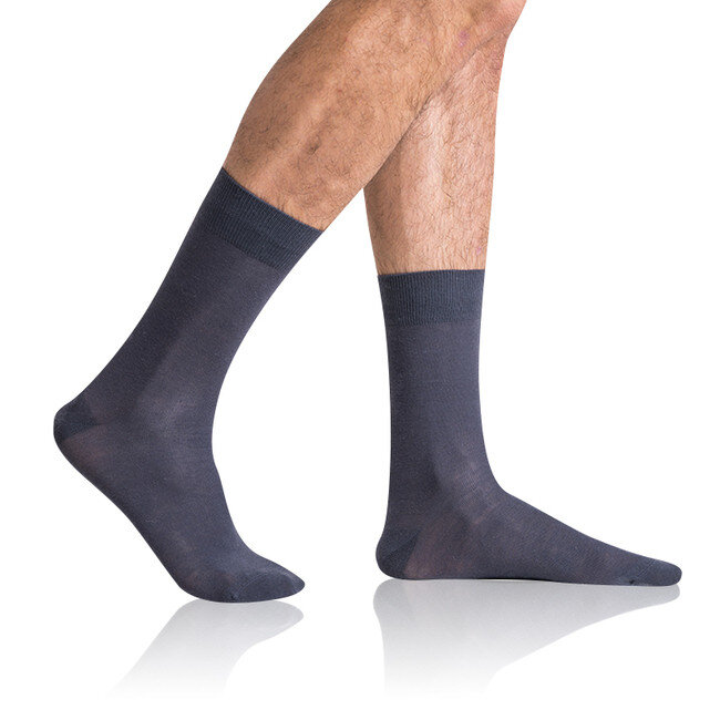 Pánské ponožky z bio bavlny GREEN ECOSMART MEN SOCKS - Bellinda - šedá, 43 - 46 i454_BE497567-926-46