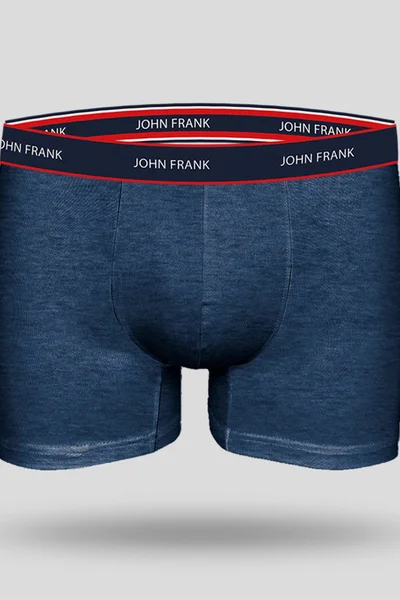 Pánské bavlněné boxerky John Frank 3Pack