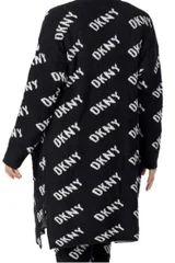 Dámský župan - cardigan 304 815E4 černábílá - DKNY