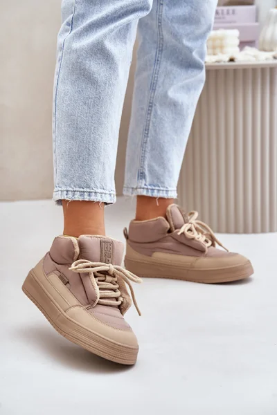 Zateplené tenisky Big Star Ankle Sneaker Step in style