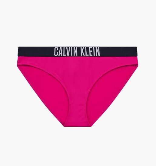 Dámské spodní dil plavek 89G1 0NQU růžová - Calvin Klein, růžovo-černá XL i10_P54405_1:162_2:93_