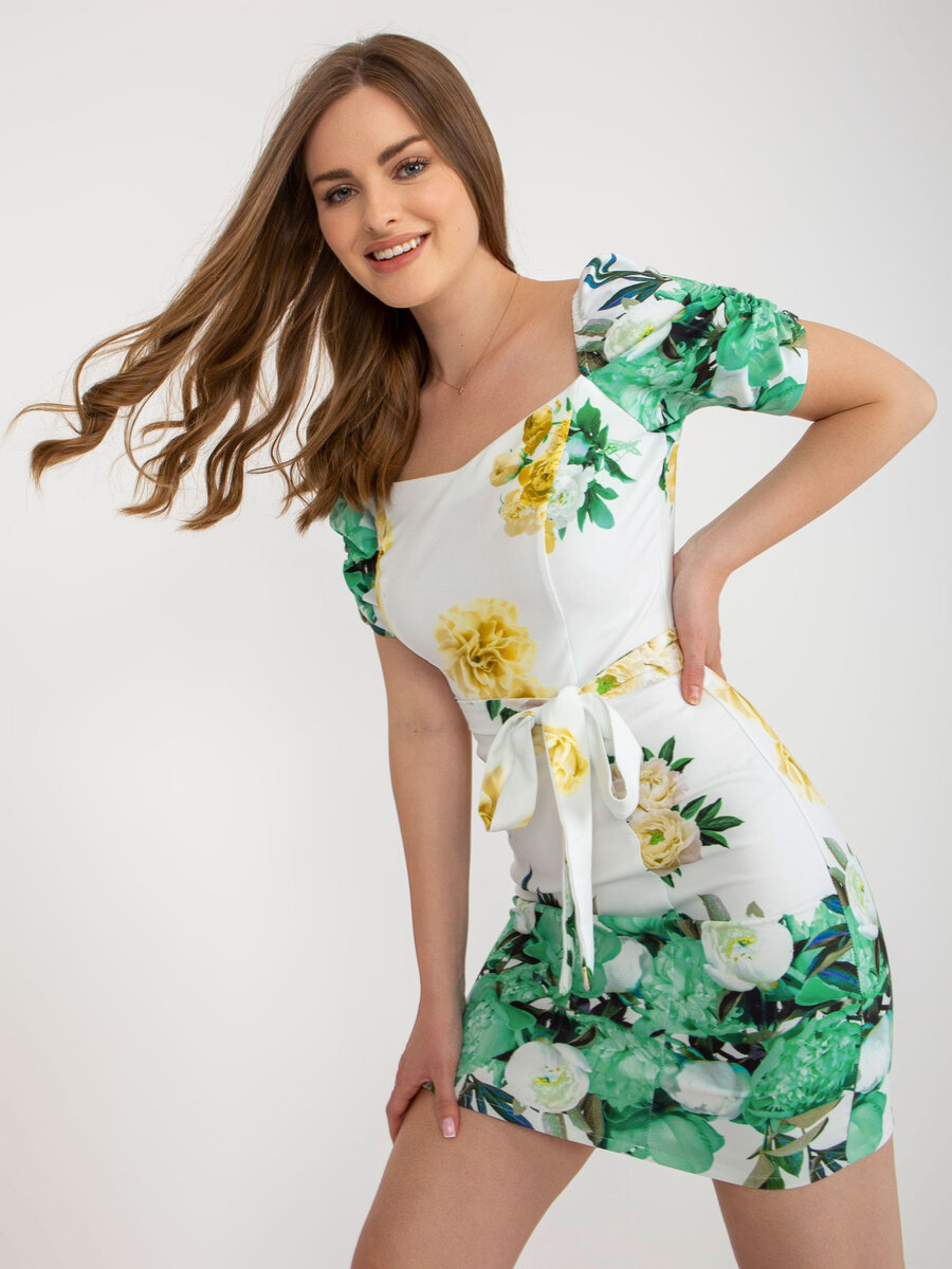 Koktejlové šaty Květinový sen FPrice, 42 i523_2016103402670