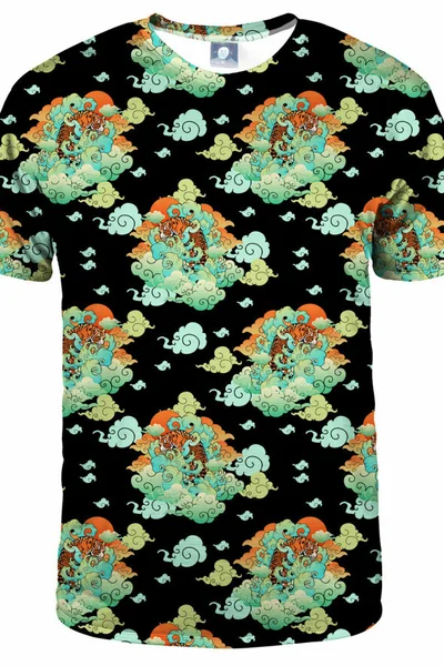 Unisex tričko Aloha From Deer Tiger Spirit Green