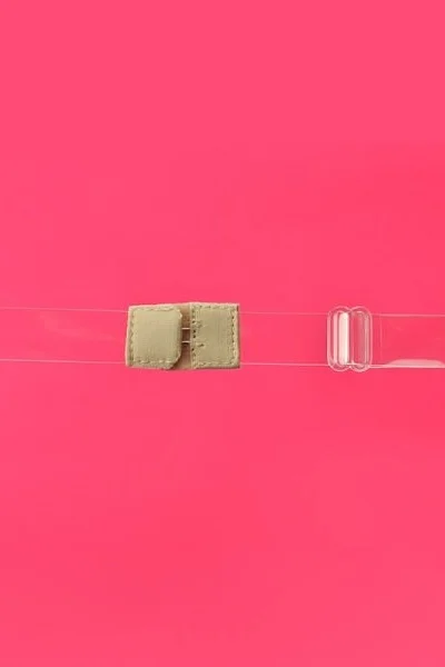 Podprsenka pro ženy jednořadový transparentní pásek snižující zapínání Julimex BA KB920