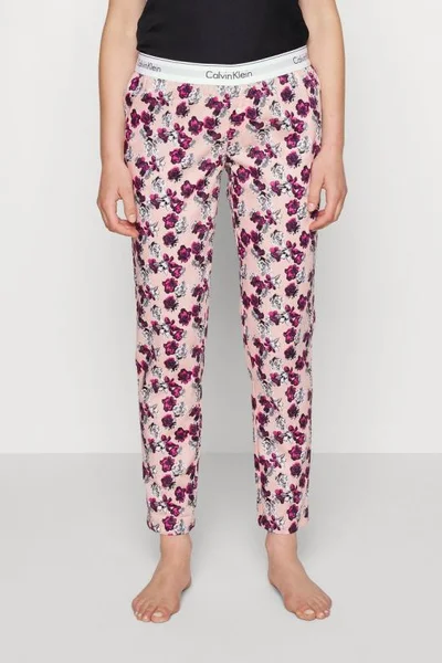 Pyžamo pro ženyvé kalhoty 1BO493 1F7 - meruňkovákytičky - Calvin Klein
