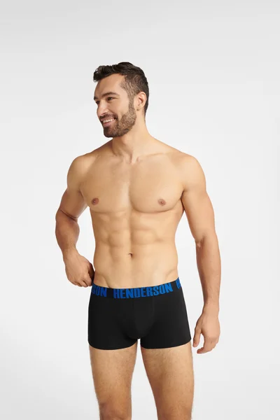 Pánské fair boxerky F25 Black 3-pack - Henderson