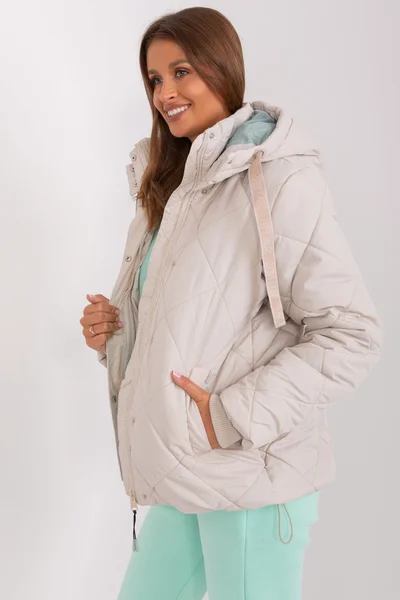 Zimní bunda pro ženy - Beige Elegance od FPrice