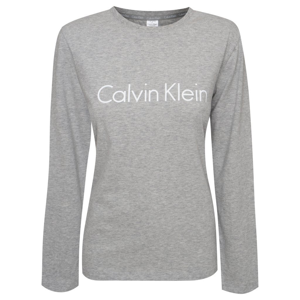 Pánské tričko s dlouhým rukávem 10JI - P7A - Šedá - Calvin Klein, šedá M i10_P51265_1:120_2:91_