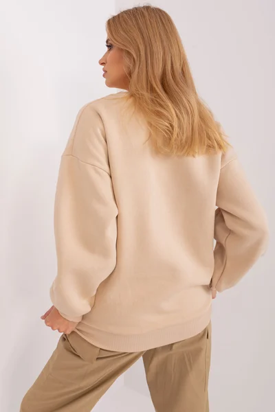 Beige Elegance Mikina - FPrice