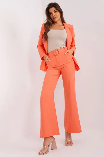 Fluorescenční oranžové dámské kalhoty FPrice