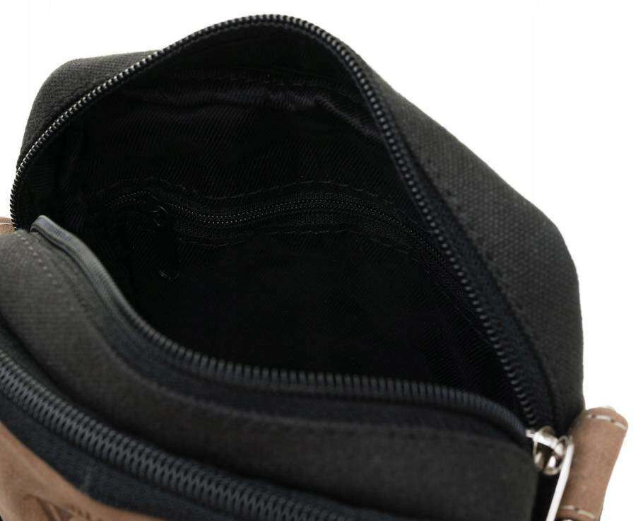 Mužská křížová kabelka FPrice černá, jedna velikost i523_5903051031946