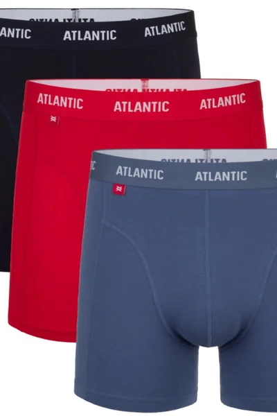 Trojice pánských boxerek - Kolekce Atlantic