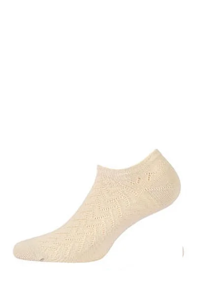 Dámské ažurové ponožky Wola 9E6S