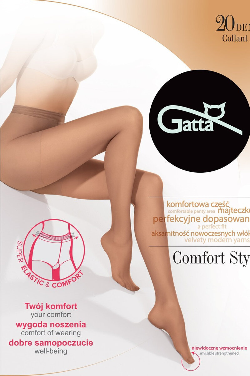 Dámské punčochové kalhoty COMFORT STYLE Gatta, grigio 4-L i170_00001T000441