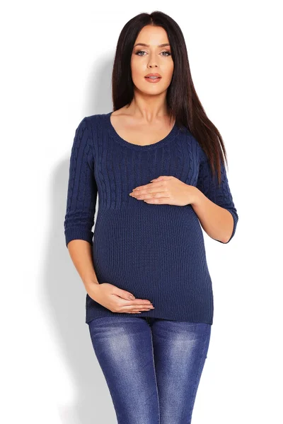 Těhotenský svetr model 56128 PeeKaBoo