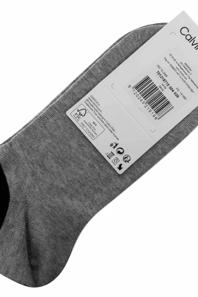 Pánské ponožky Calvin Klein 2Pack Bílá/Šedá