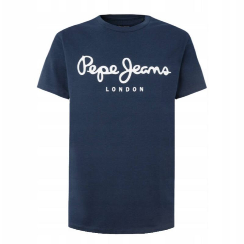 Tričko Pepe Jeans Original Stretch tmavě modré M, XXL i476_41661692