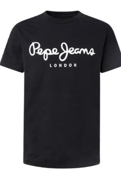 Tričko Pepe Jeans Original Stretch tmavě modré M