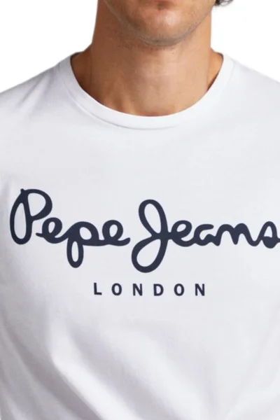 Tričko Pepe Jeans Original Stretch tmavě modré M