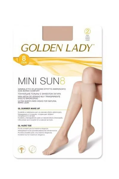 Dámské podkolenky Golden Lady Mini Sun 8 den A'2