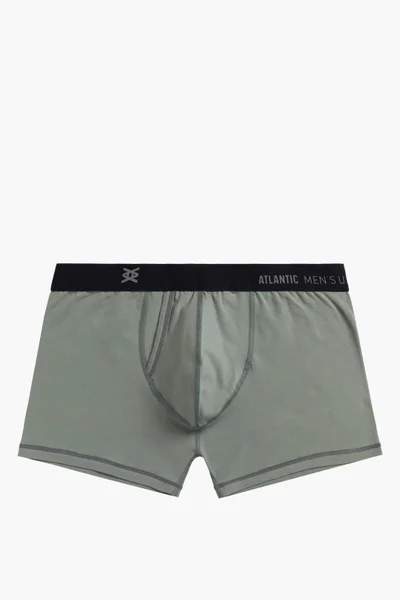 Sportovní pánské boxerky Atlantic - khaki