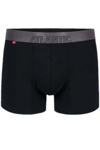 Černé boxerky pro muže Atlantic Comfort Fit