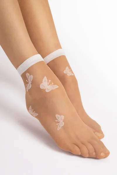Letní dámské ponožky Fiore Elegantní Vzor 15 den