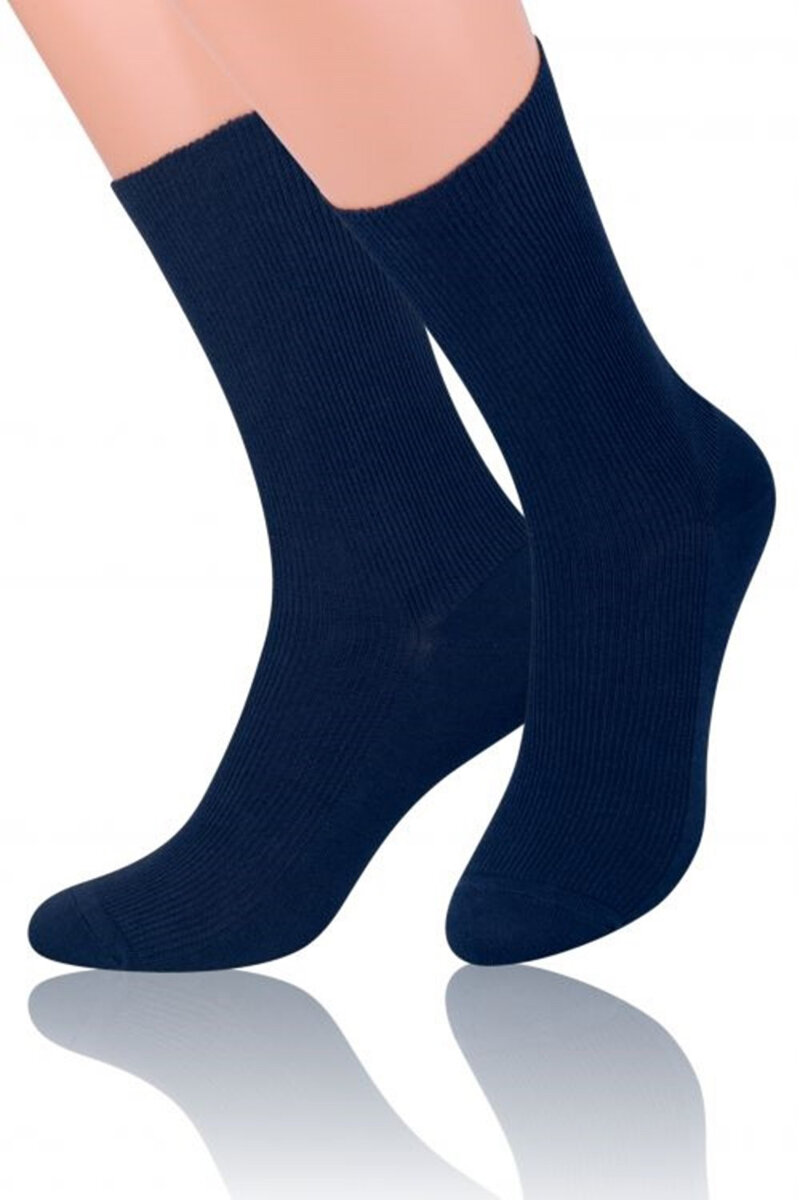 Pánské ponožky R7U dark blue - Steven, tmavě modrá 35/38 i41_58916_2:tmavě modrá_3:35/38_