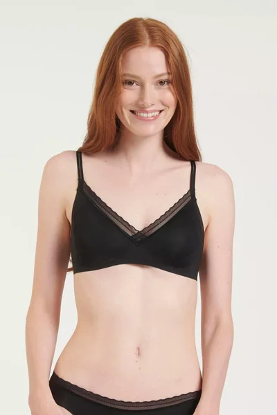 Podprsenka bez kostic BODY ADAPT Twist Soft bra - BLACK - černá 18W2 - Sloggi