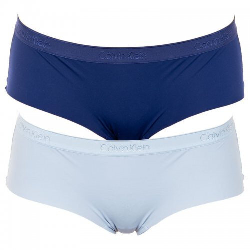 Dámské kalhotky 2psc 5A1 modrá - Calvin Klein, Modrá XS i10_P38074_1:29_2:112_