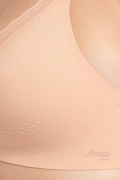 Podprsenka bez kostic BODY ADAPT Twist Soft bra - POWDER ORANGE - oranžová WC53S - Sloggi