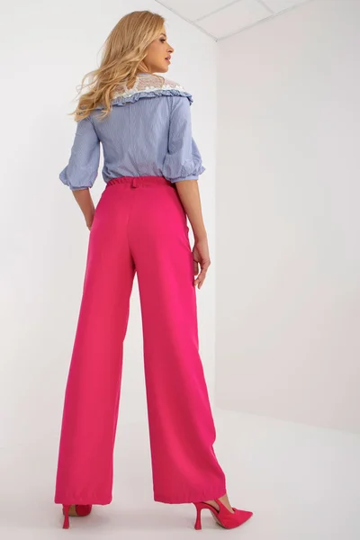 Růžové DHJ kalhoty pro dámy od FPrice s elegantním střihem