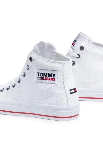 Stylové dámské boty Tommy Jeans Midcut Vulc