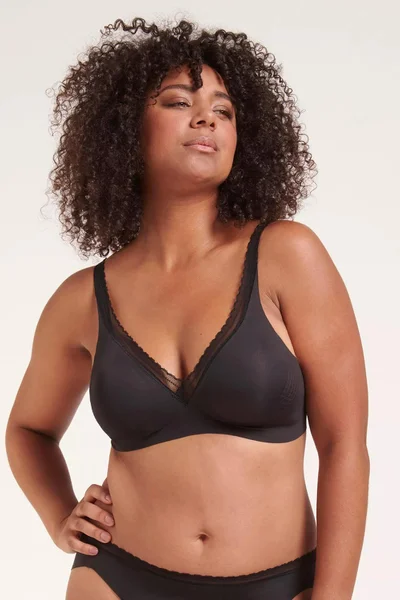 Vyztužená podprsenka BODY ADAPT Twist T-shirt bra - BLACK - černá 9DWS - Sloggi