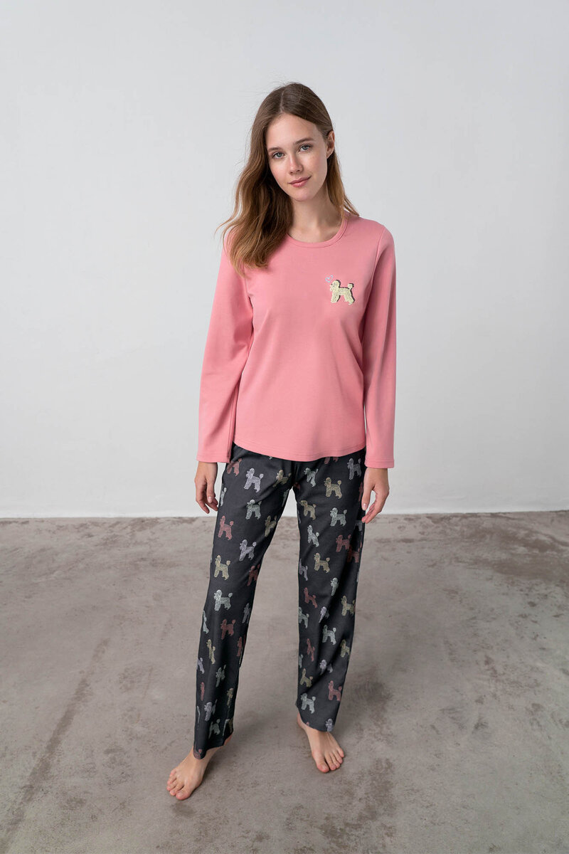 Vamp - Dvoudílné pyžamo pro ženy 70C - Vamp, pink glow XXL i512_17932_306_6