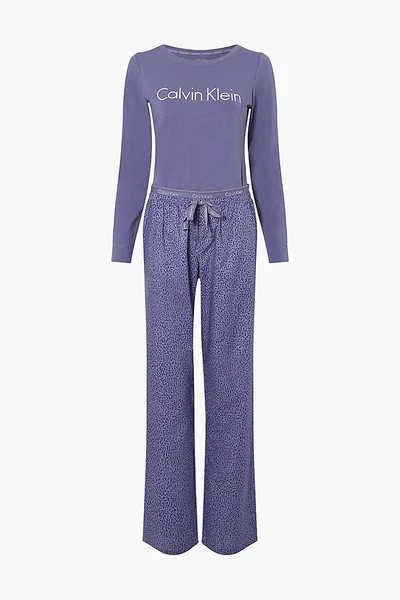 Pyžamo pro ženy set 37PB - W6L - Borůvkové - Calvin Klein
