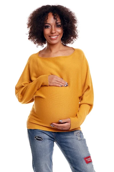 Dámský těhotenský svetr model 75925 PeeKaBoo