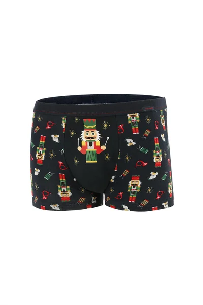 Boxerky pro muže Drum 73EN Navy Blue - Cornette