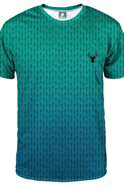 Aloha From Deer Unisex Anti Social Tričko Teal