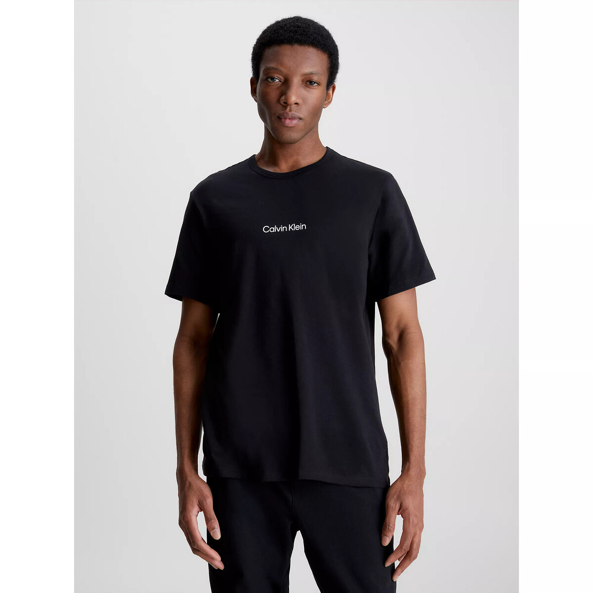 Mužské tričko SS CREW NECK - Calvin Klein EcoBlend i652_000NM2170EUB1004
