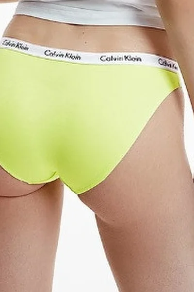 Dámské kalhotky 24028A LT3 žlutá - Calvin Klein