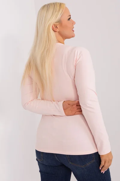 Růžová dámská halenka FPrice - Elegantní kousek pro každou ženu