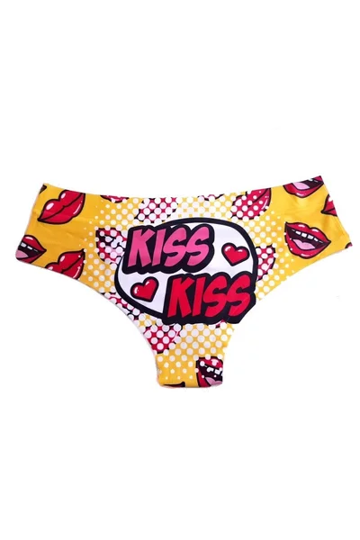 Barevné kalhotky brazilky Kissberry s obrázkem