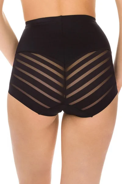 Dámské formující kalhotky s vysokým pasem DIM DIAMS CONTROL HIGH WAIST MIDI - DIM - černá