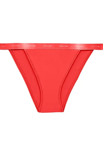 Dámské kalhotky 29G 5G6 světle červená - Calvin Klein